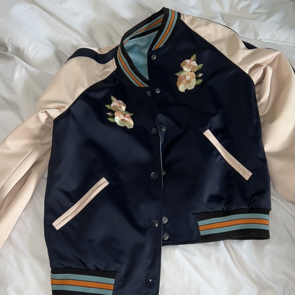 Coach Letterman Jacket Reversible - image 8